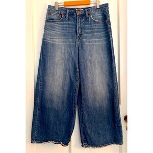 Women’s Madewell Wide leg Cropped Jeans Size 30